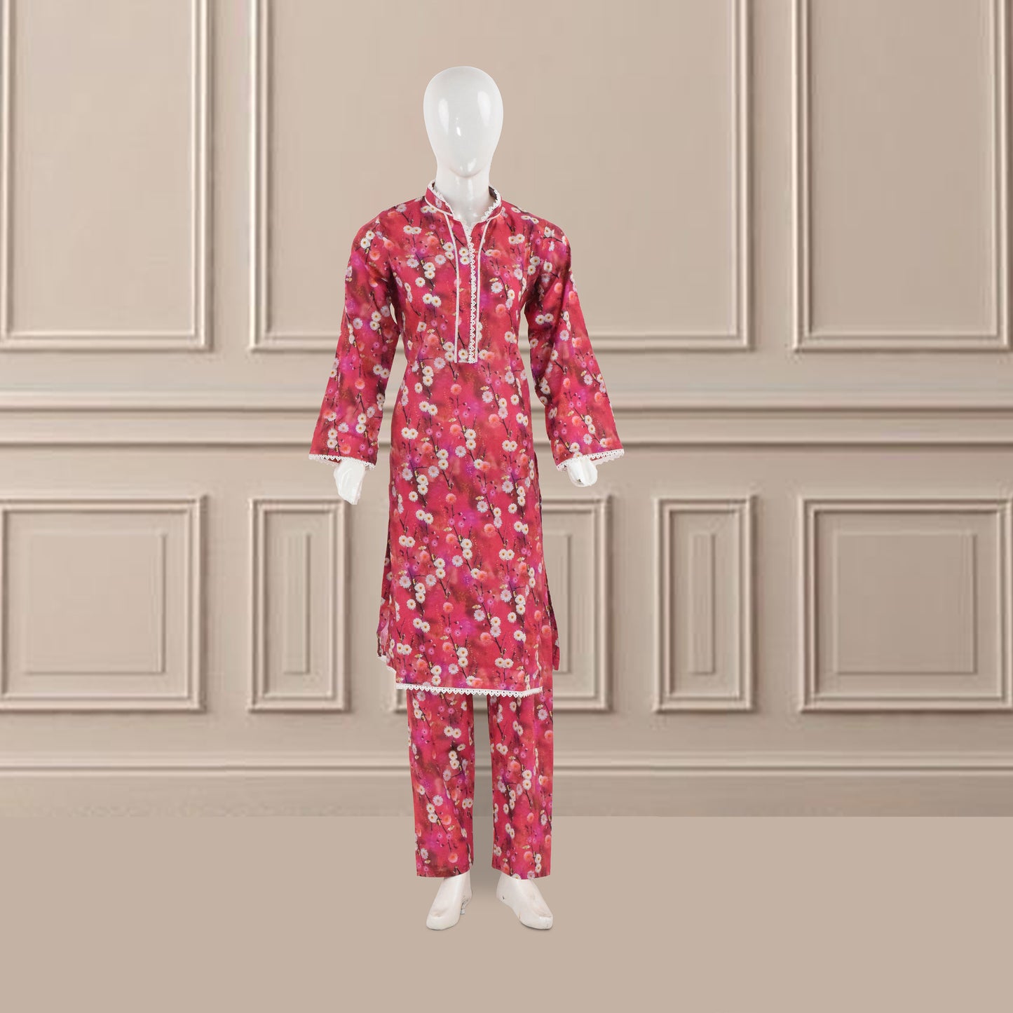 BinNoor Fab Lawn Stitched 2Pcs DE-LA07-P2-S055