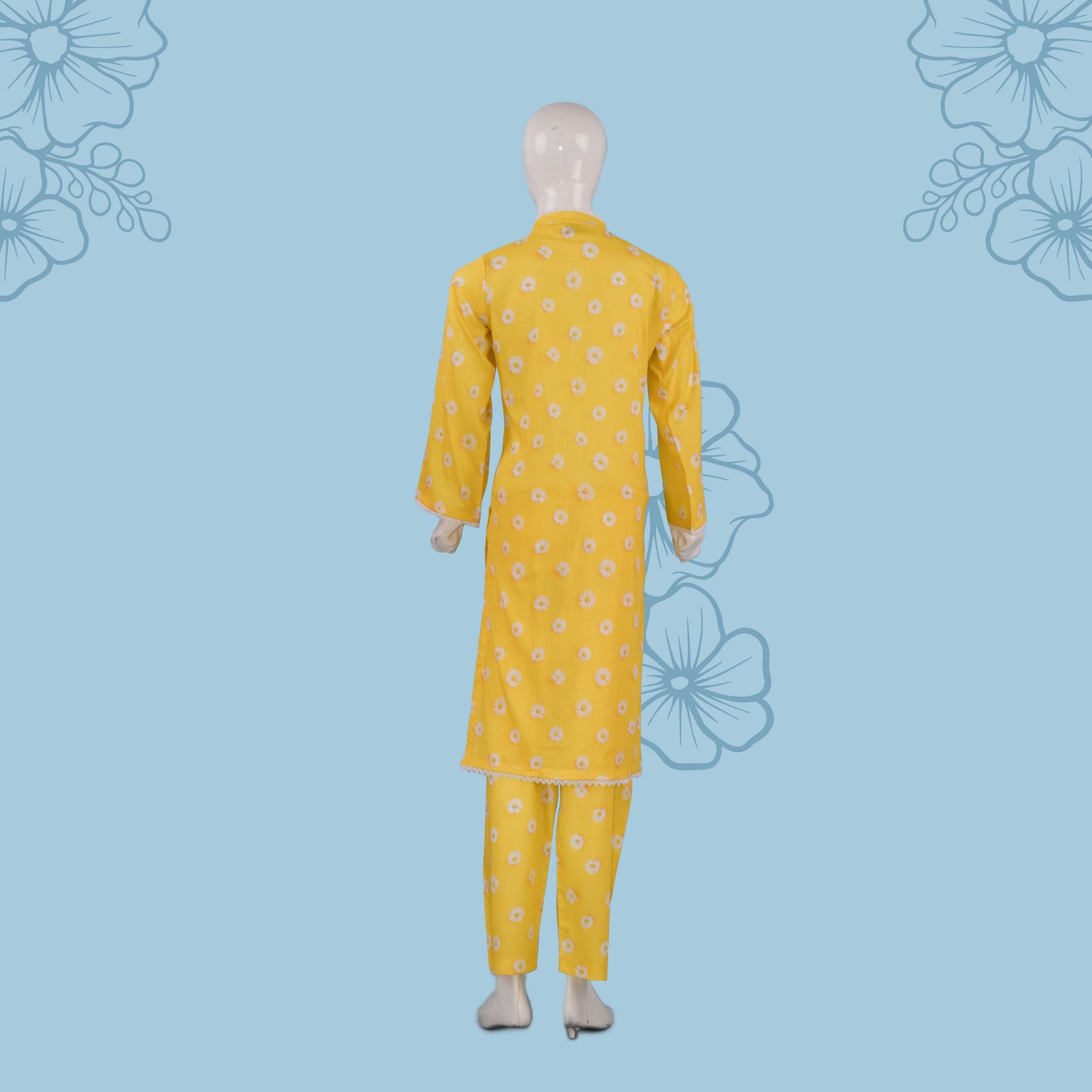 BinNoor Fab Lawn Stitched 2Pcs DE-LA05-P2-S032