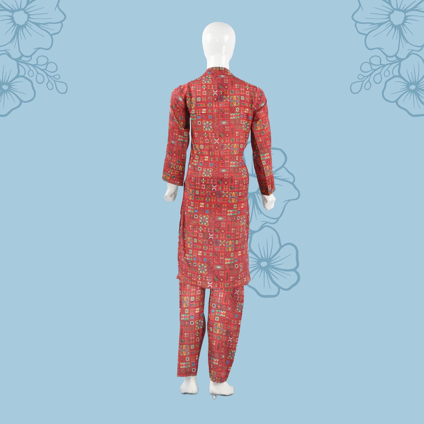 BinNoor Fab Lawn Stitched 2Pcs DE-LA05-P2-S039