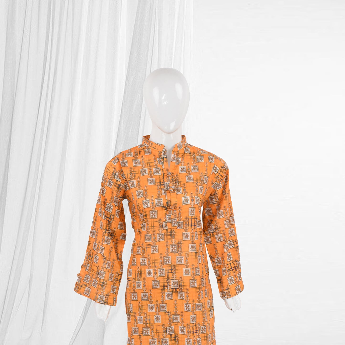 BinNoor Fab Lawn Stitched 2Pcs DE-LA06-P2-S048