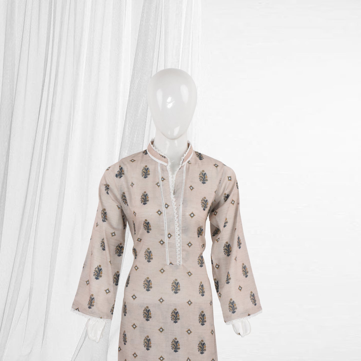 BinNoor Fab Lawn Stitched 2Pcs DE-LA06-P2-S049