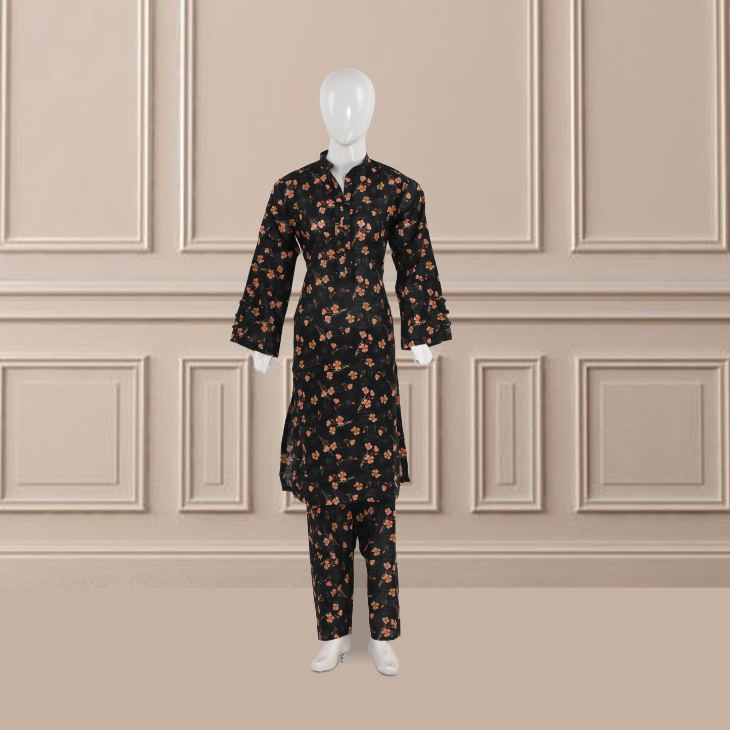 BinNoor Fab Lawn Stitched 2Pcs DE-LA07-P2-S061