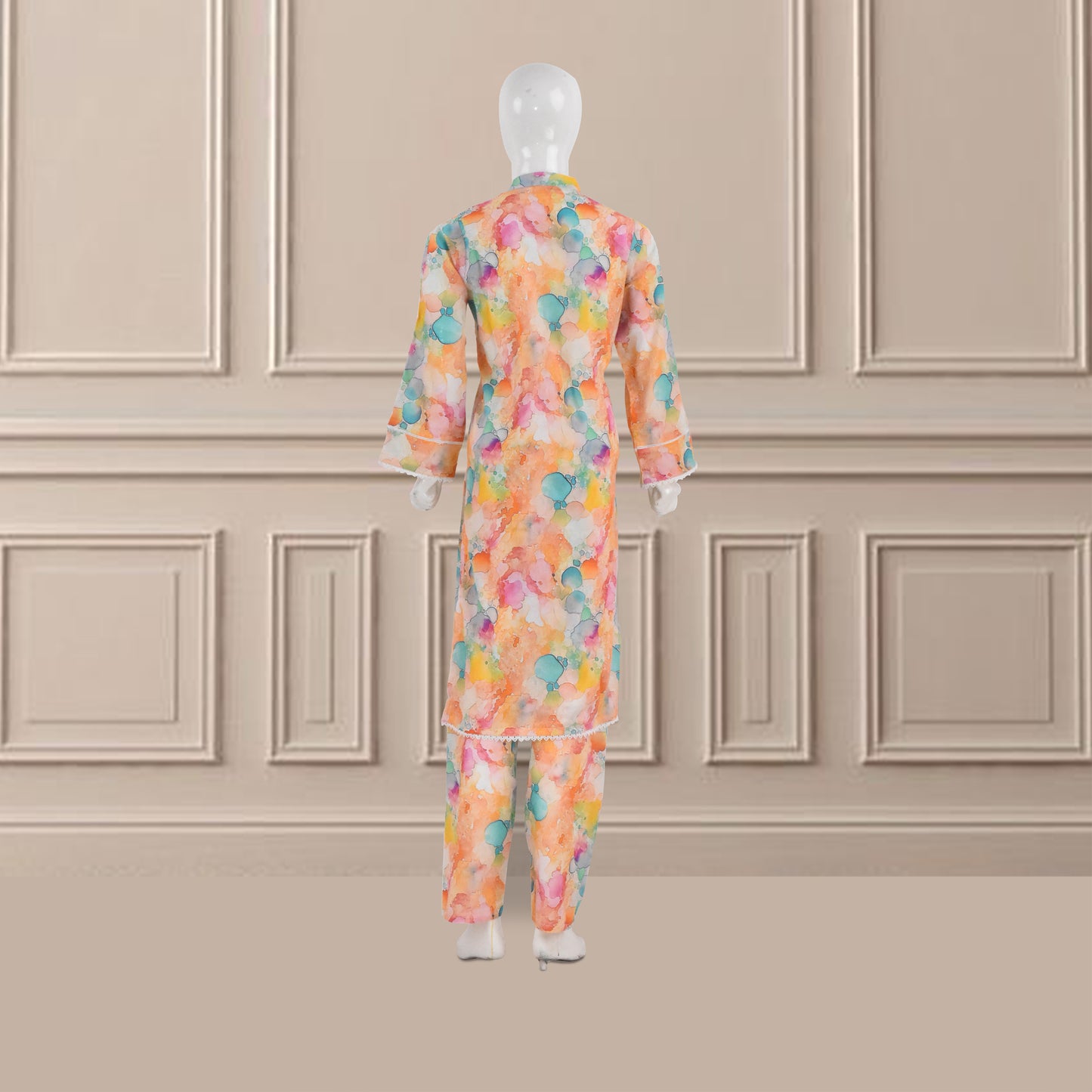 BinNoor Fab Lawn Stitched 2Pcs DE-LA07-P2-S054