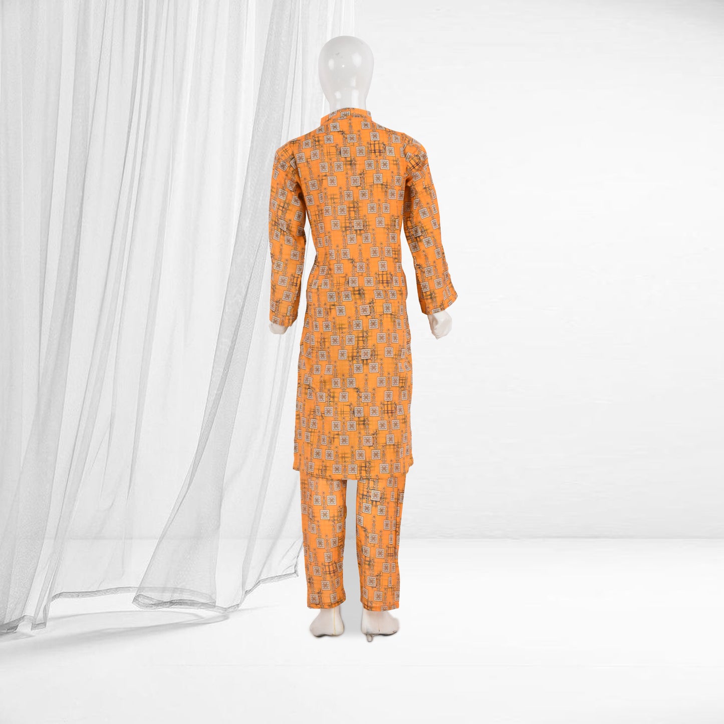 BinNoor Fab Lawn Stitched 2Pcs DE-LA06-P2-S048