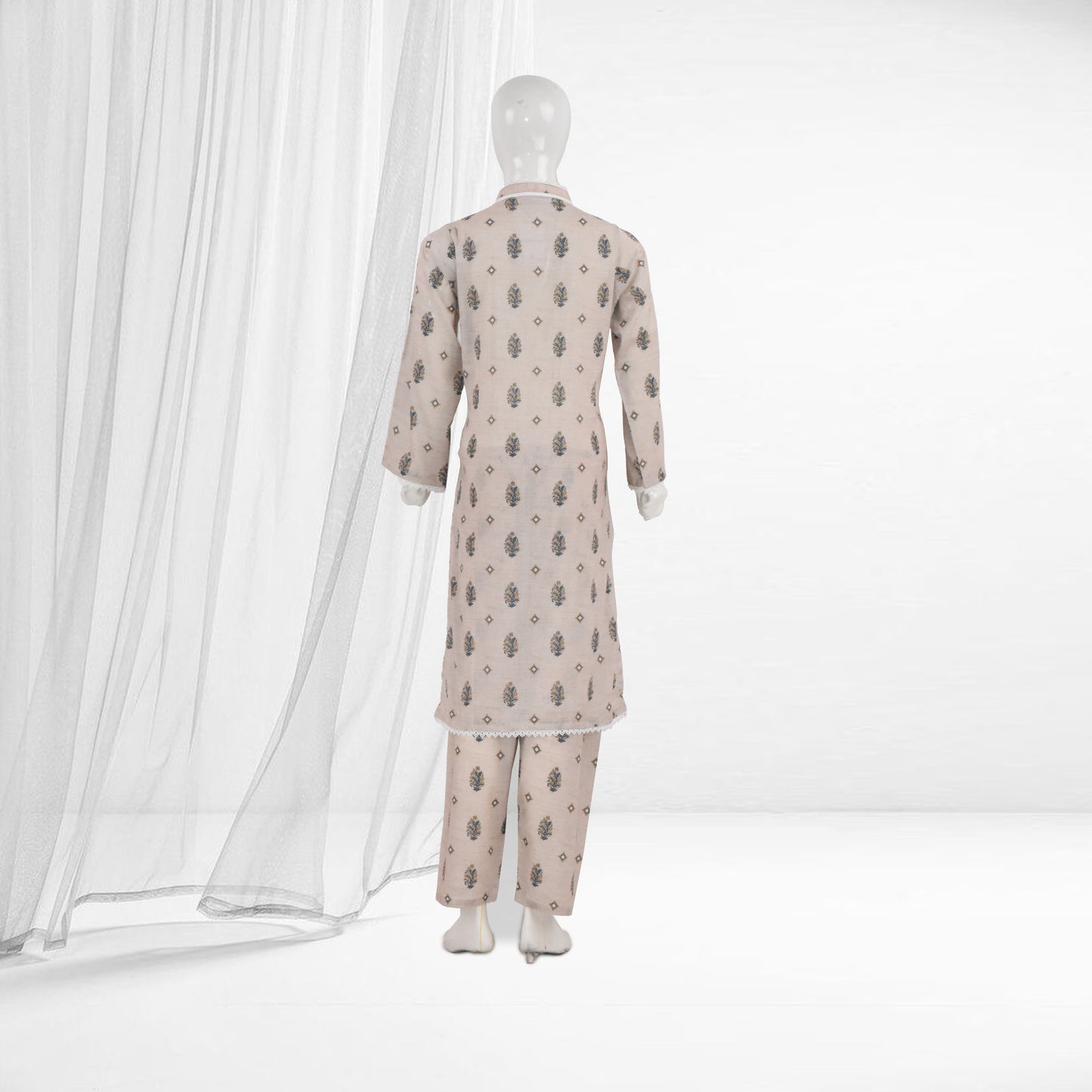 BinNoor Fab Lawn Stitched 2Pcs DE-LA06-P2-S049