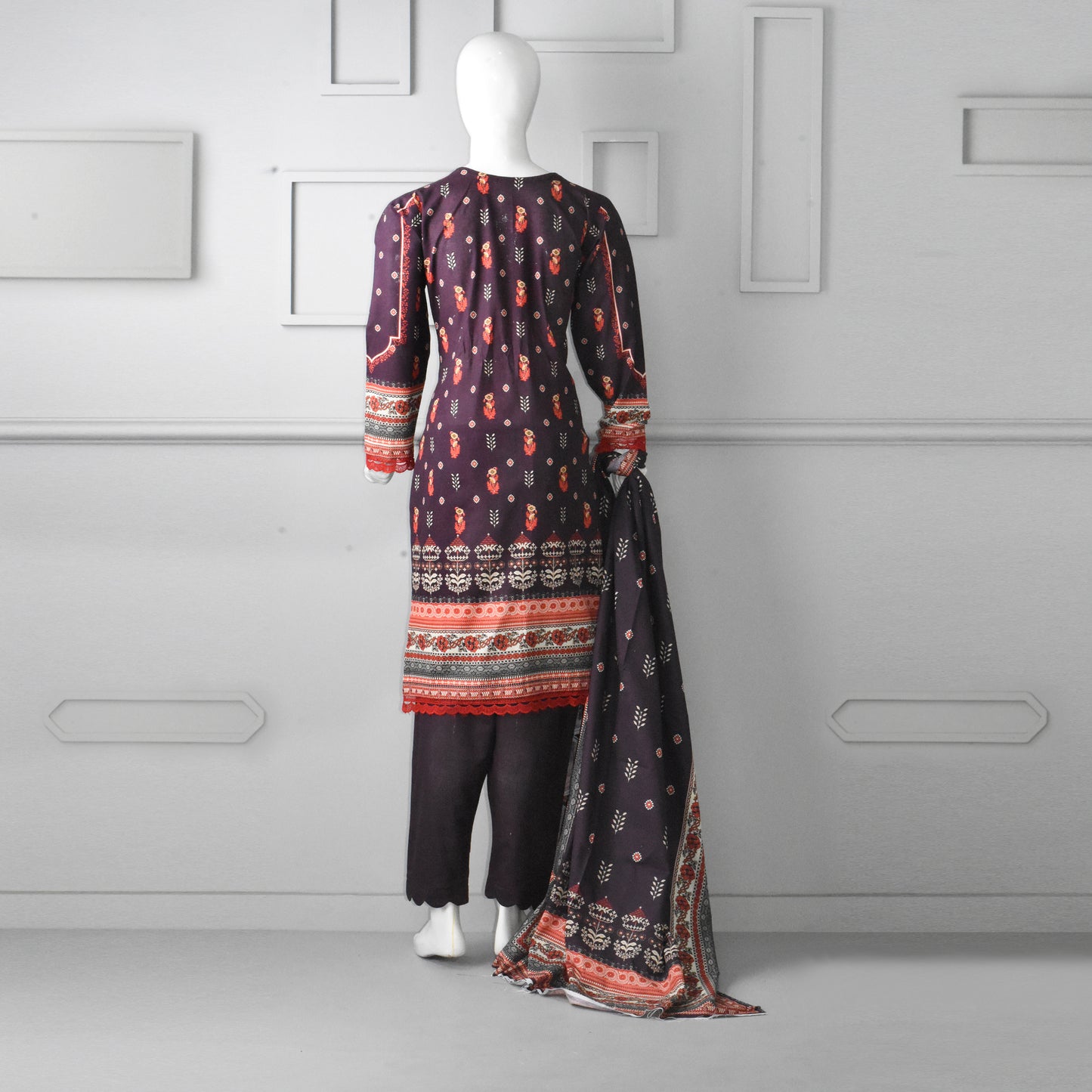 BinNoor Fab Khaddar 3Pcs Vol#1