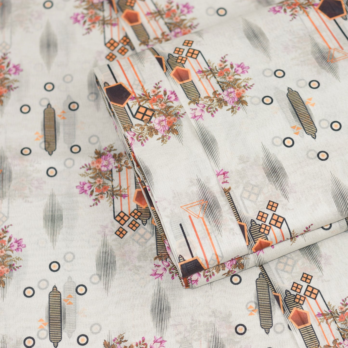 BinNoor Fab Lawn De-LA107-P21151