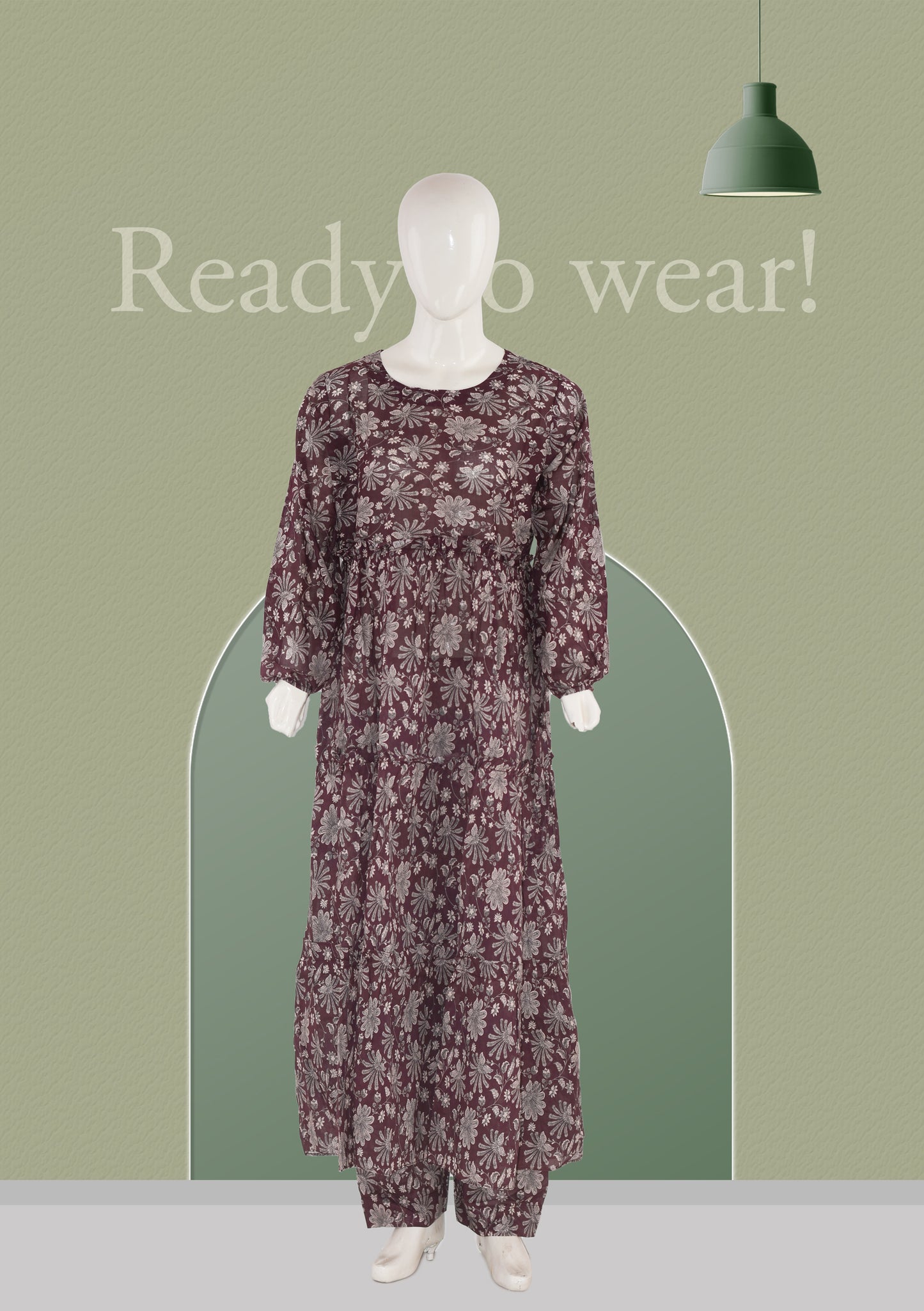 BinNoor Fab Lawn Stitched 2Pcs DE-LA08-P2-S081