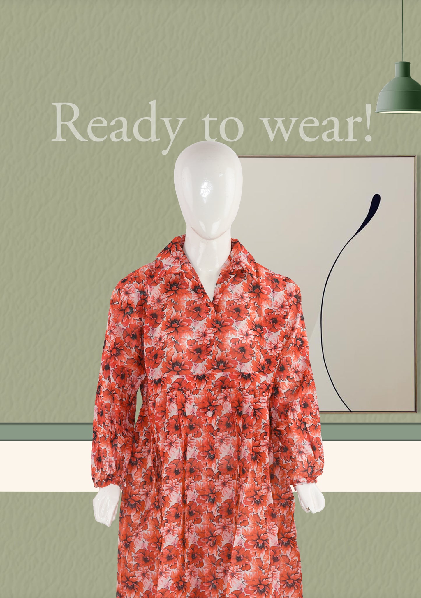 BinNoor Fab Lawn Stitched 2Pcs DE-LA08-P2-S076