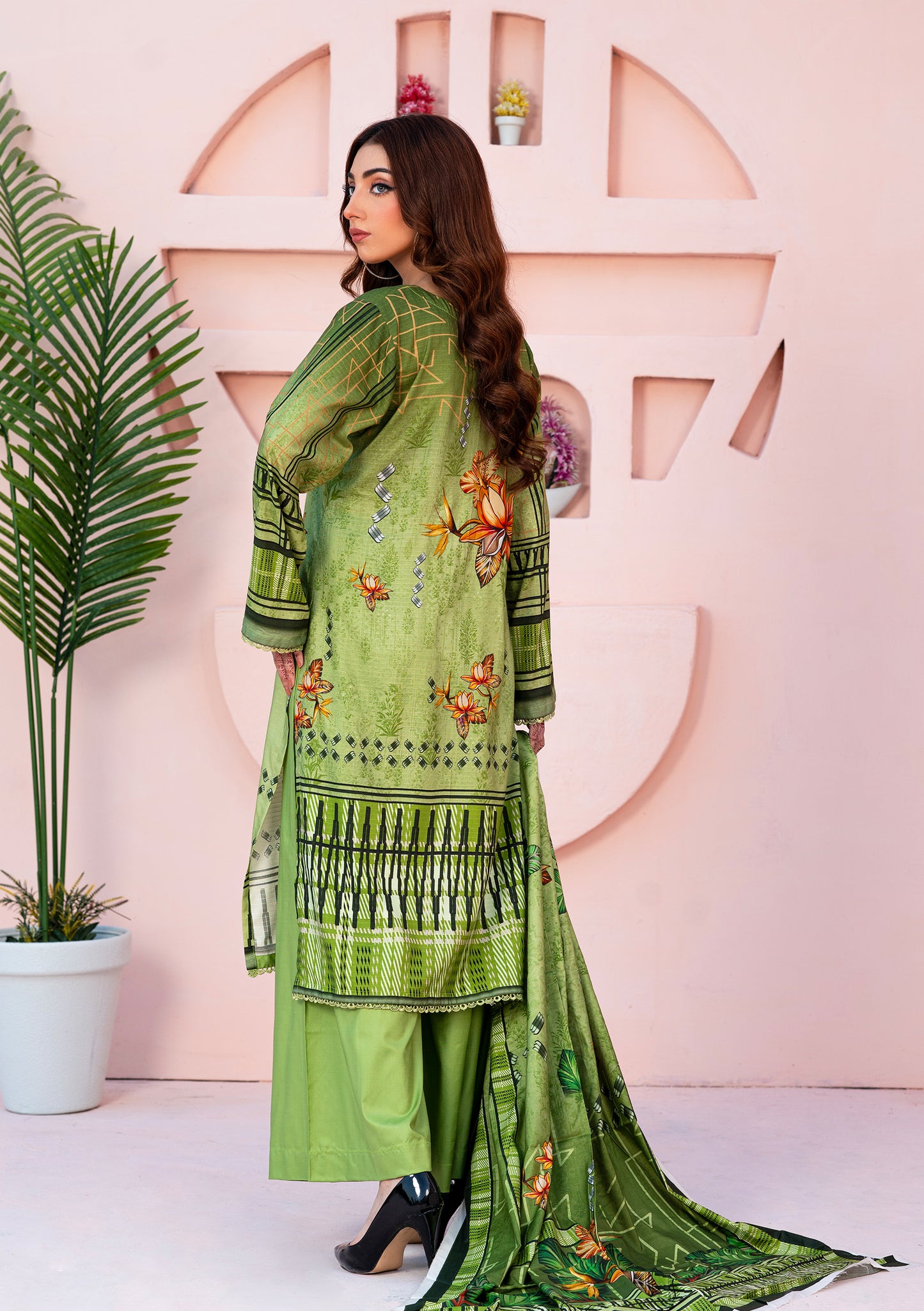 BinNoor Fab Linen Bana Dora 3pcs De-BL01-P3006