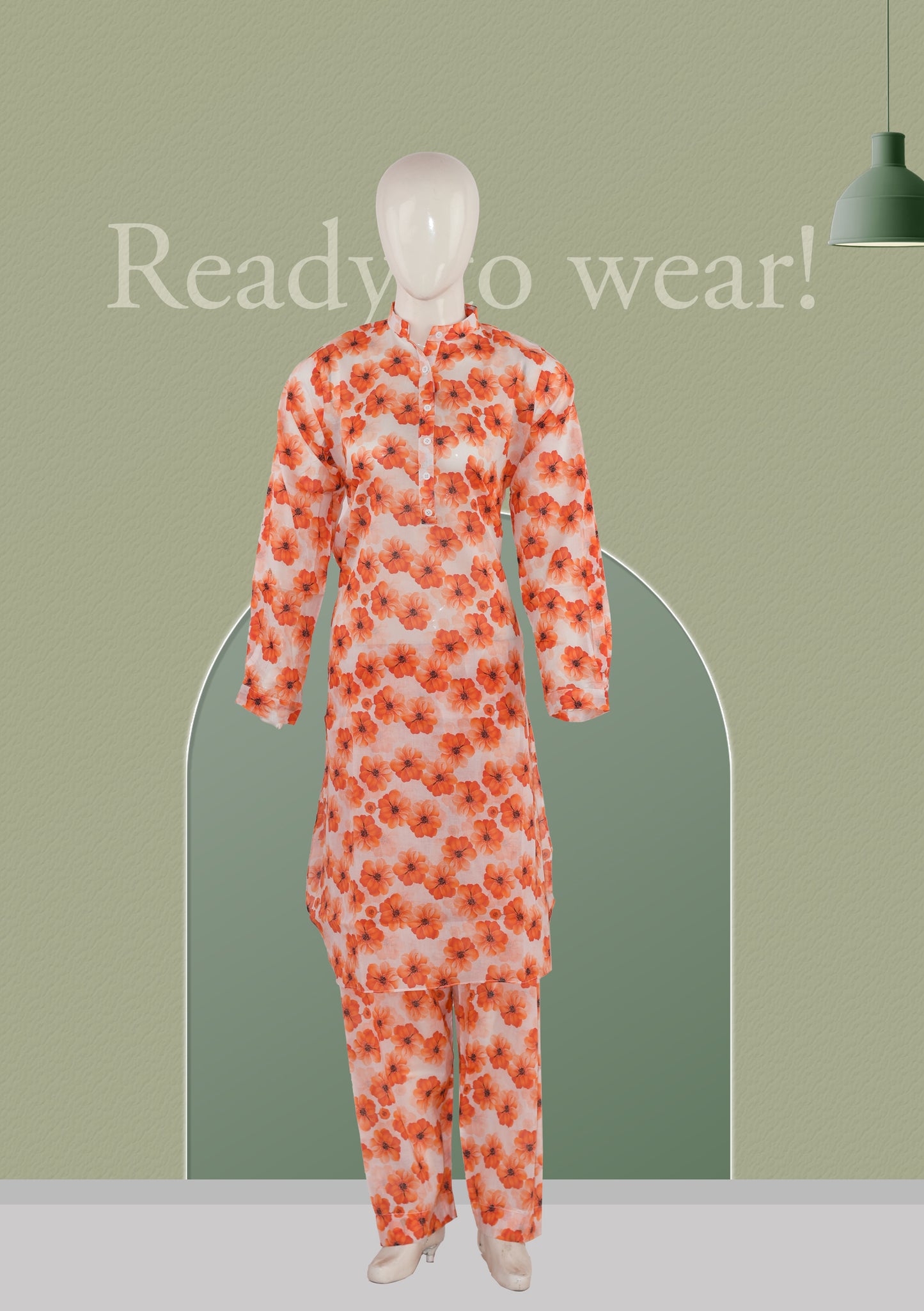 BinNoor Fab Lawn Stitched 2Pcs DE-LA08-P2-S072