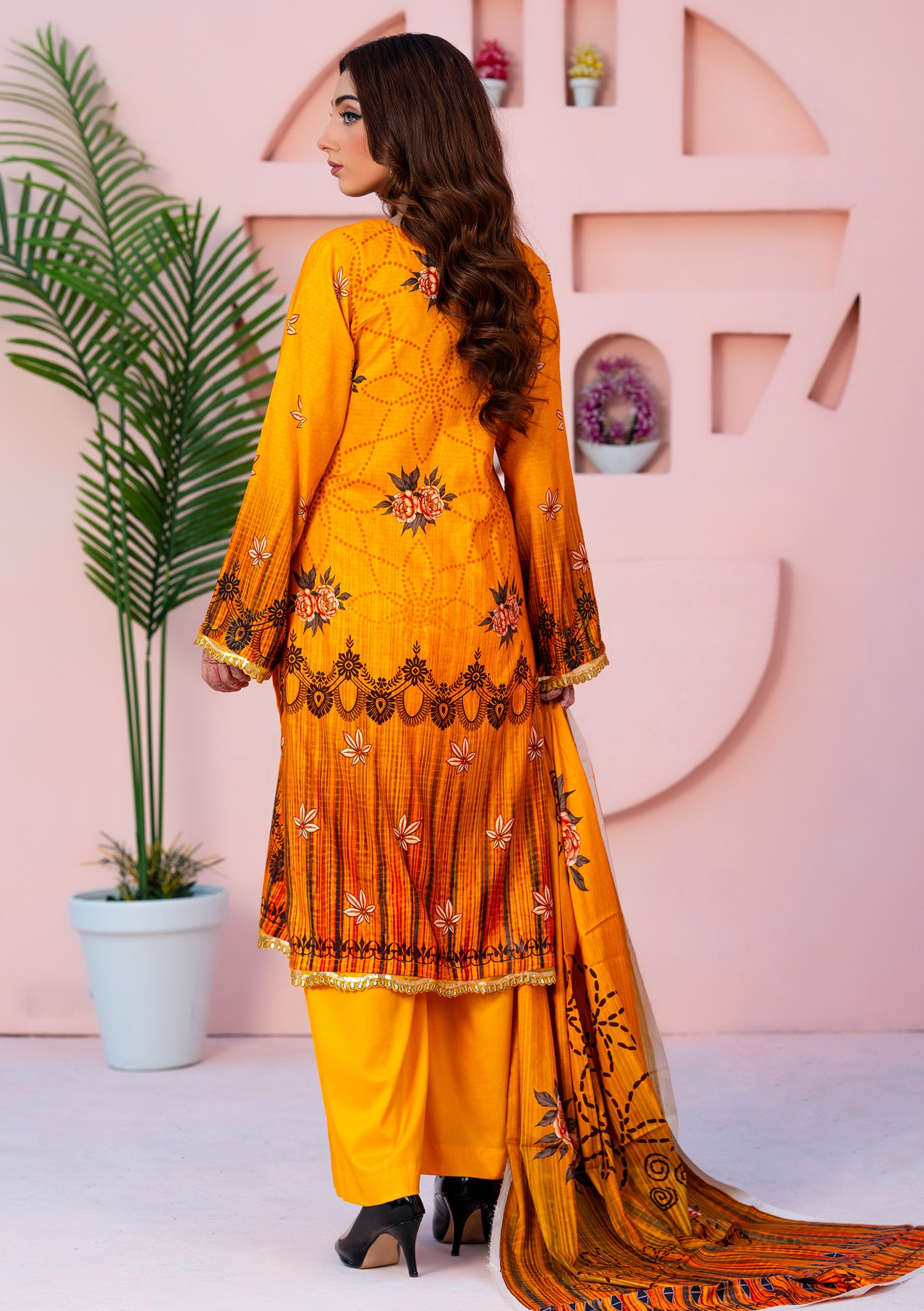 BinNoor Fab Linen Bana Dora 3pcs De-BL01-P3010