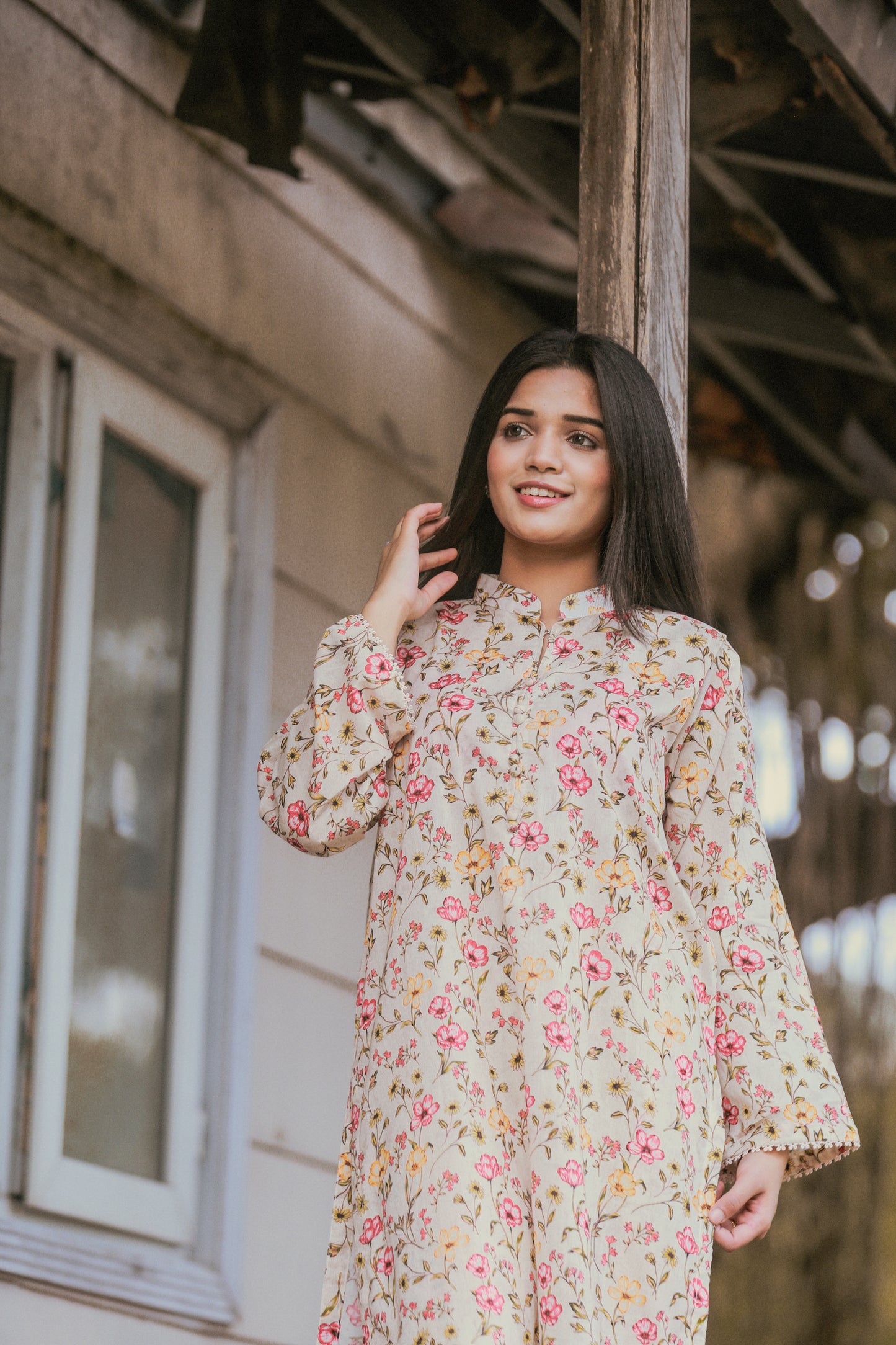 BinNoor Fab Lawn Stitched 2Pcs DE-LA06-P2-S046