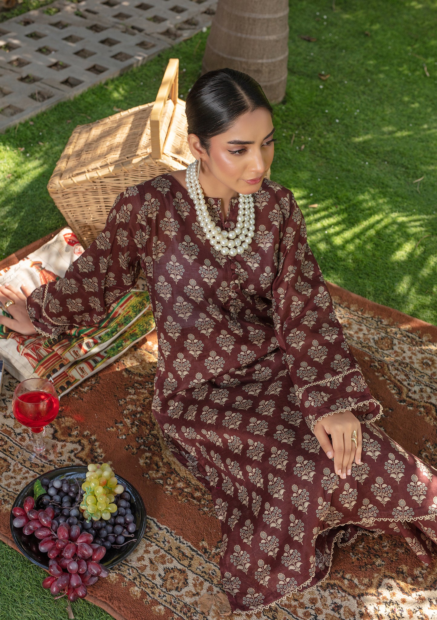BinNoor Fab Lawn Stitched 2Pcs DE-LA08-P2-S070