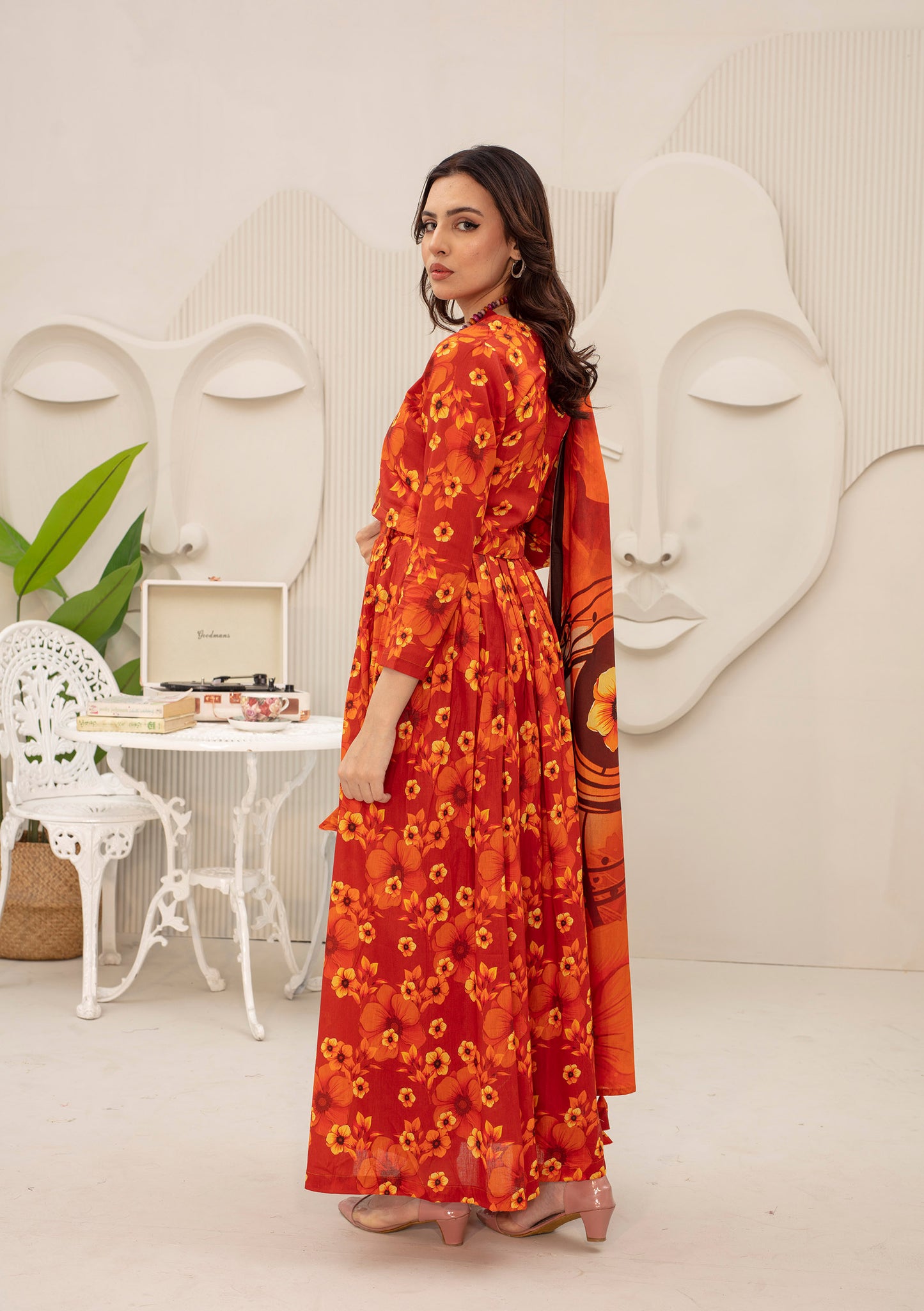 BinNoor Fab Lawn 3Pcs De-LA12-P30118