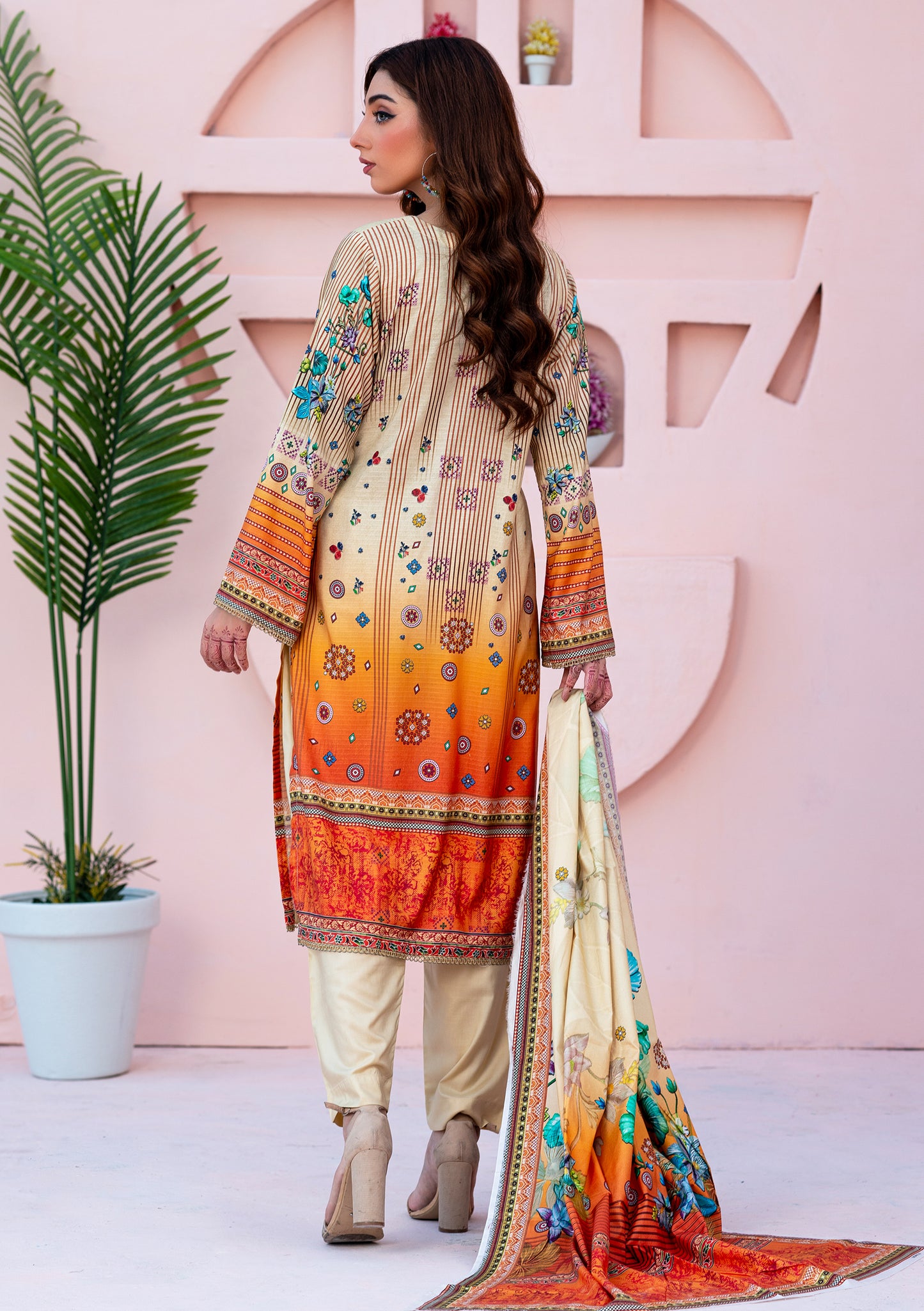 BinNoor Fab Linen Bana Dora 3pcs De-BL01-P3007