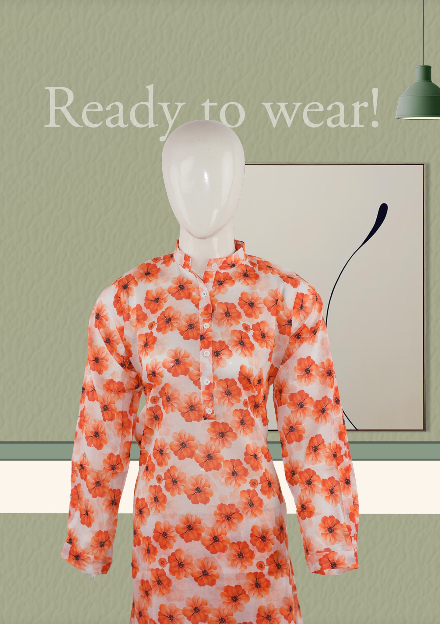 BinNoor Fab Lawn Stitched 2Pcs DE-LA08-P2-S072