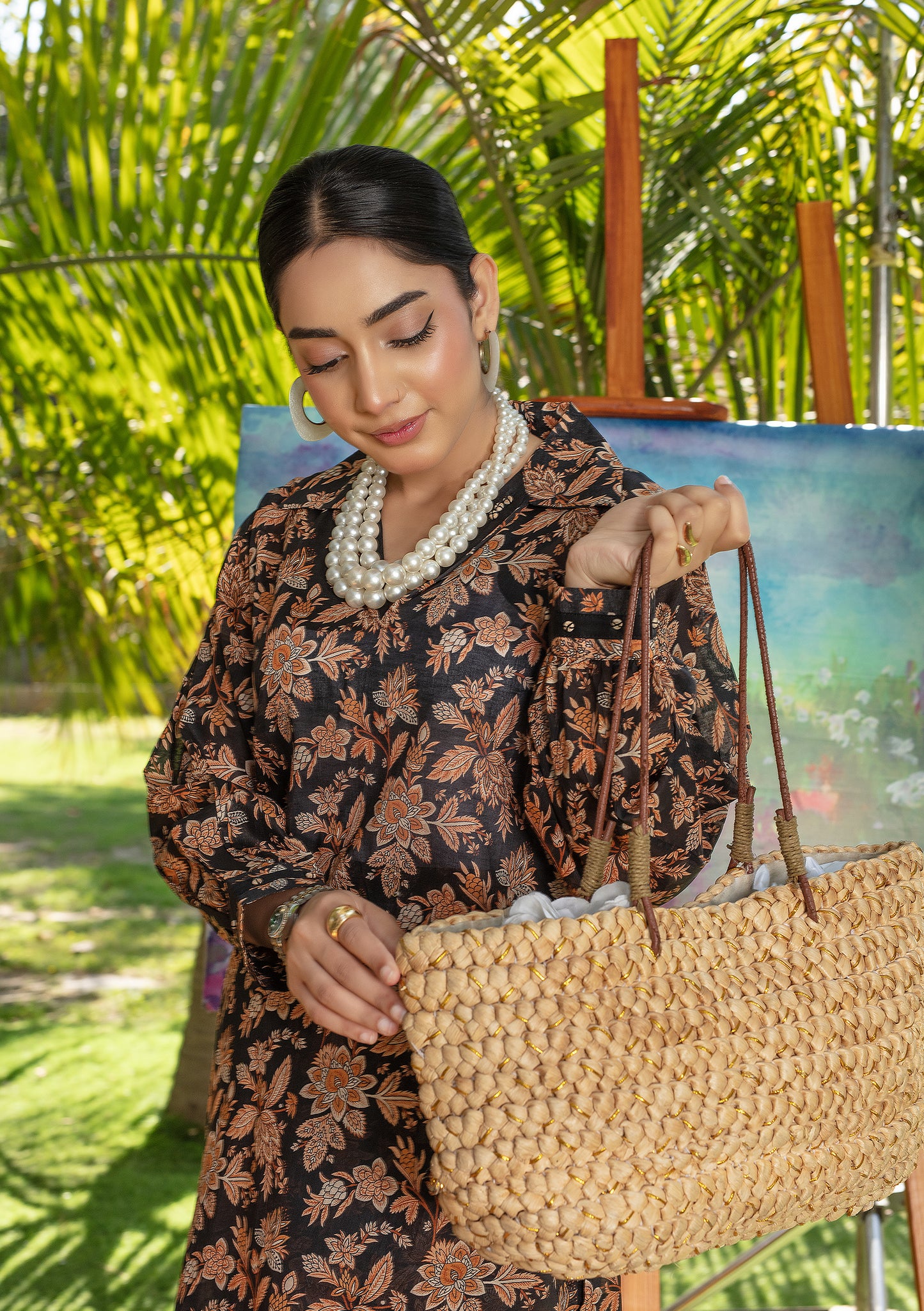 BinNoor Fab Lawn Stitched 2Pcs DE-LA08-P2-S074