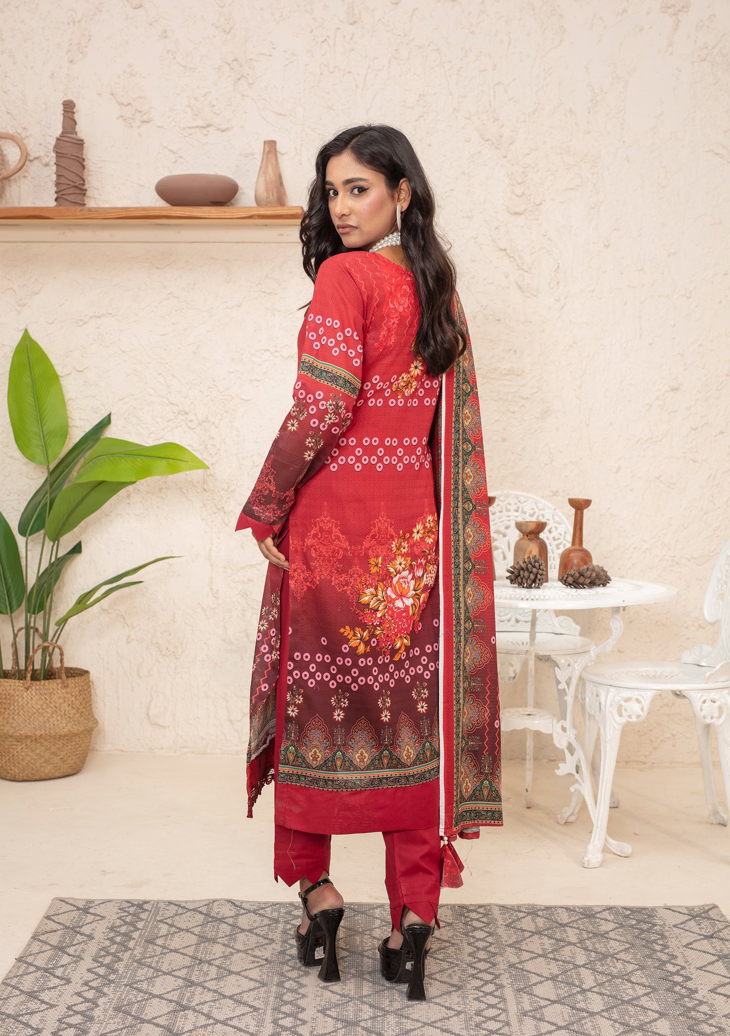 BinNoor Fab Lawn 3Pcs De-LA14-P30137