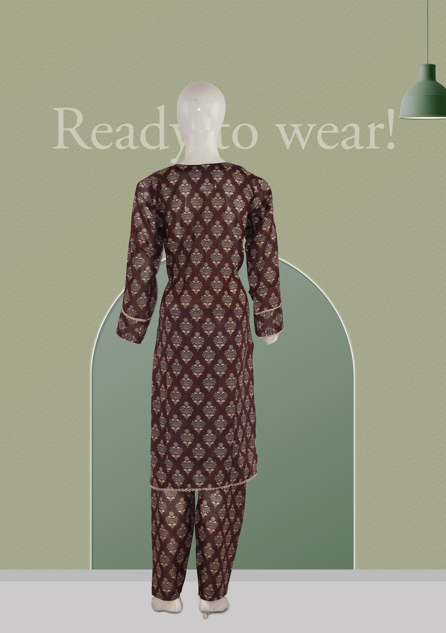 BinNoor Fab Lawn Stitched 2Pcs DE-LA08-P2-S070