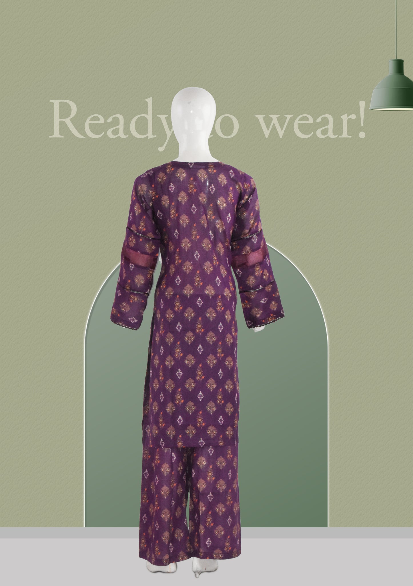 BinNoor Fab Lawn Stitched 2Pcs DE-LA08-P2-S077