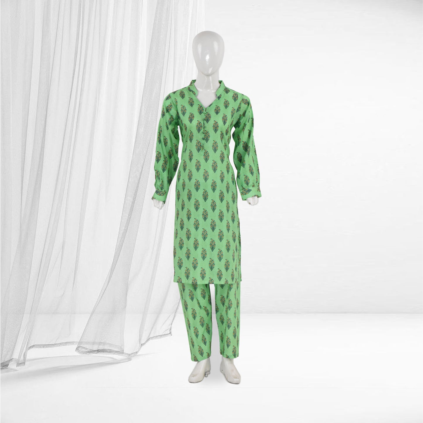 BinNoor Fab Lawn Stitched 2Pcs DE-LA06-P2-S044