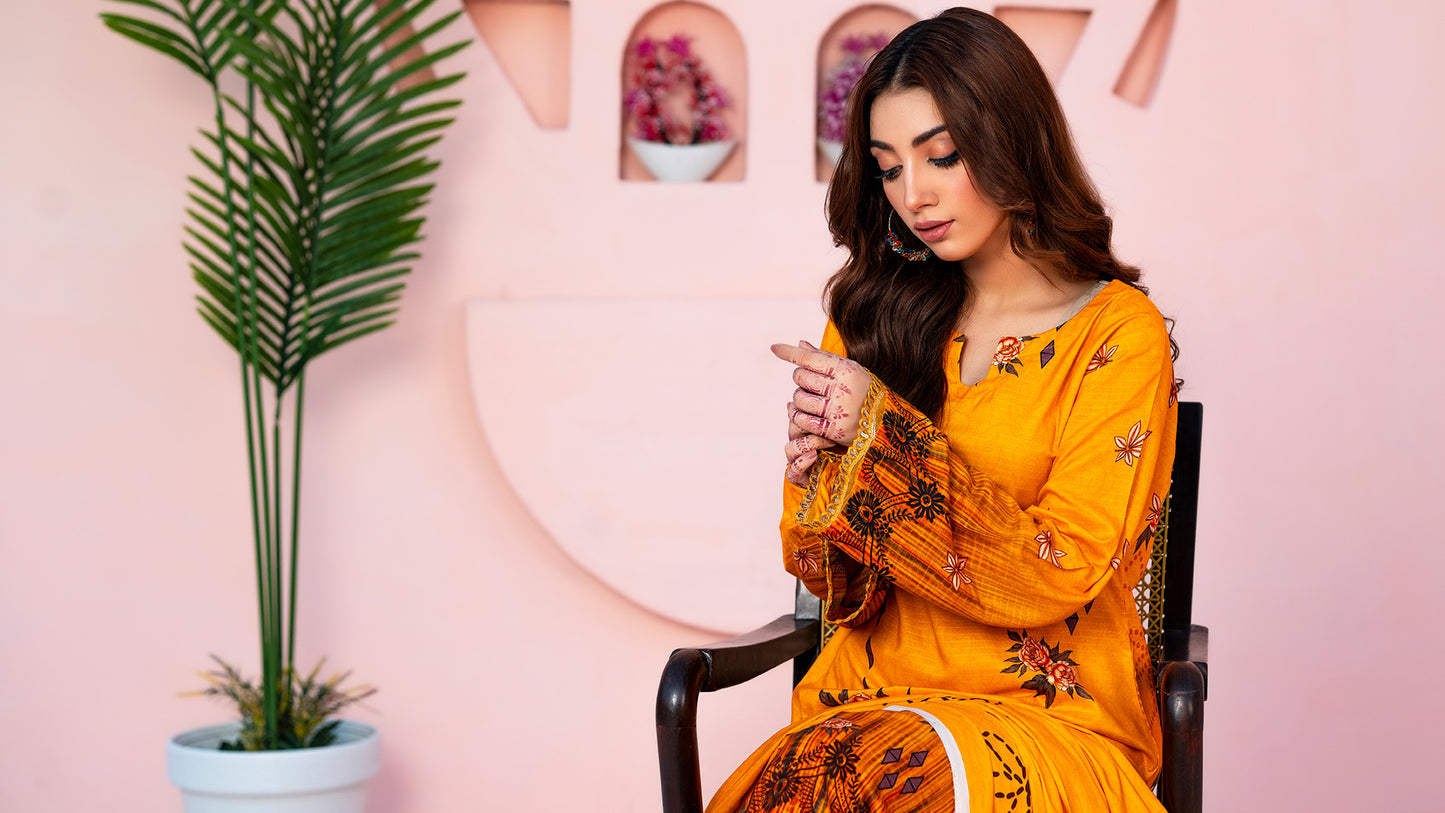 BinNoor Fab Linen Bana Dora 3pcs De-BL01-P3010