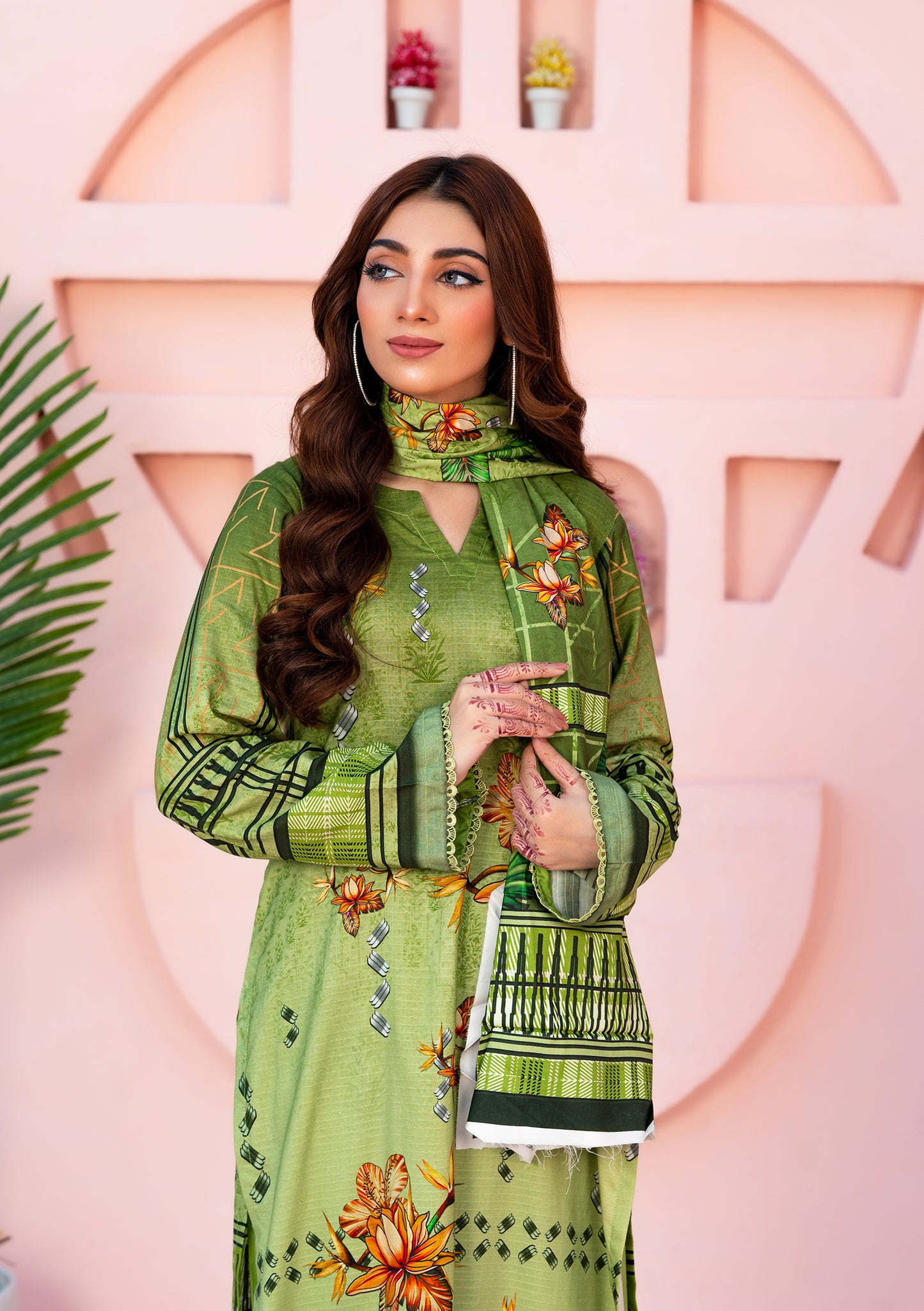 BinNoor Fab Linen Bana Dora 3pcs De-BL01-P3006