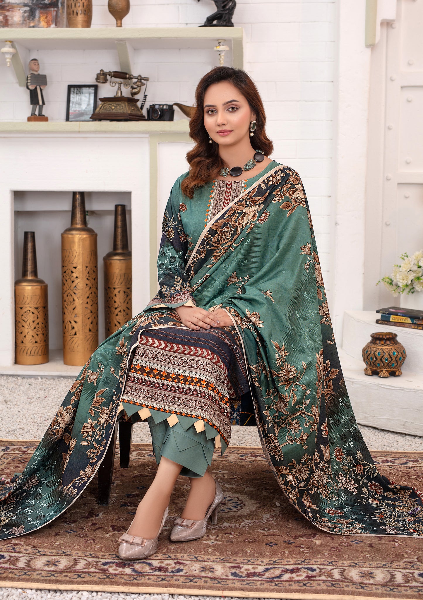 BinNoor Fab Shamray 3Pcs De-SL04-P3038