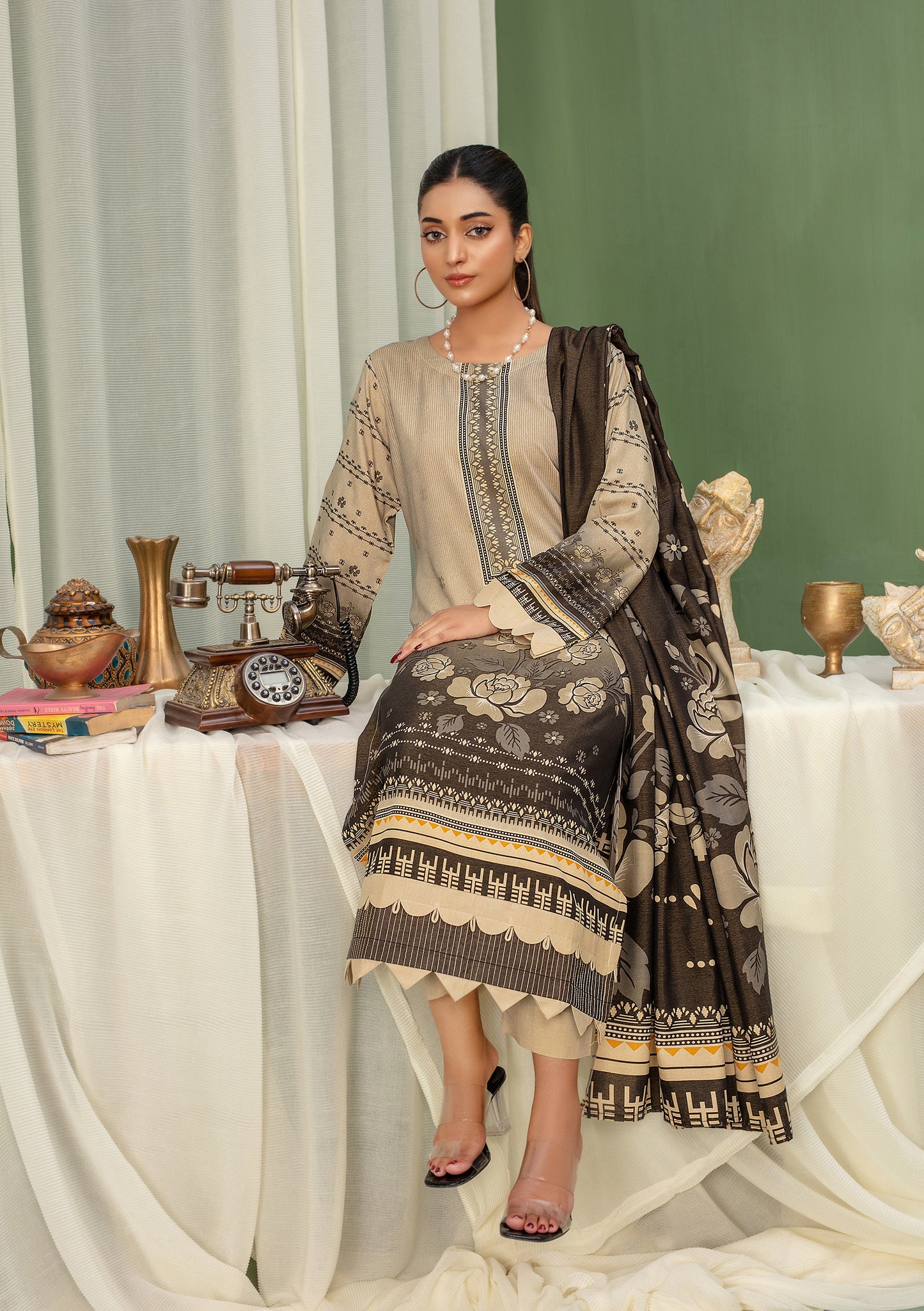 BinNoor Fab Shamray 3Pcs De-SL02-P3013