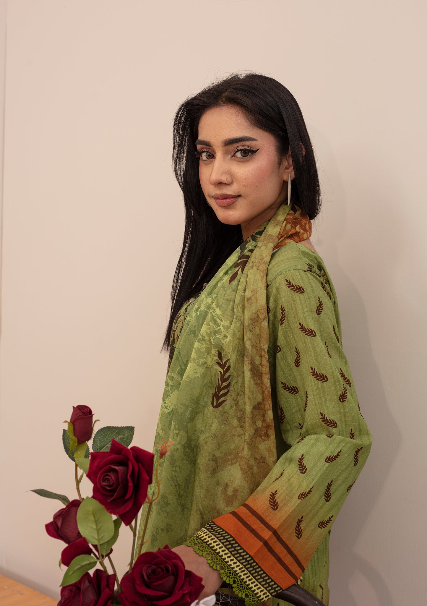 BinNoor Fab Lawn 3Pcs De-LA11-P30109