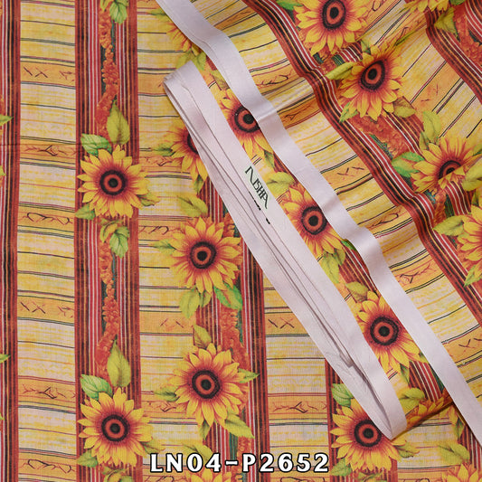 Nisha By BinNoor Fab Linen  De-LN04-P2652