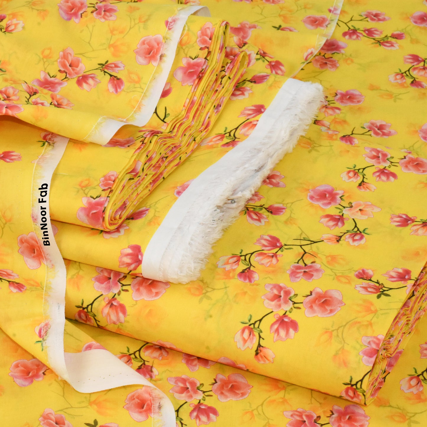 BinNoor Fab Lawn De-LA68-P2738