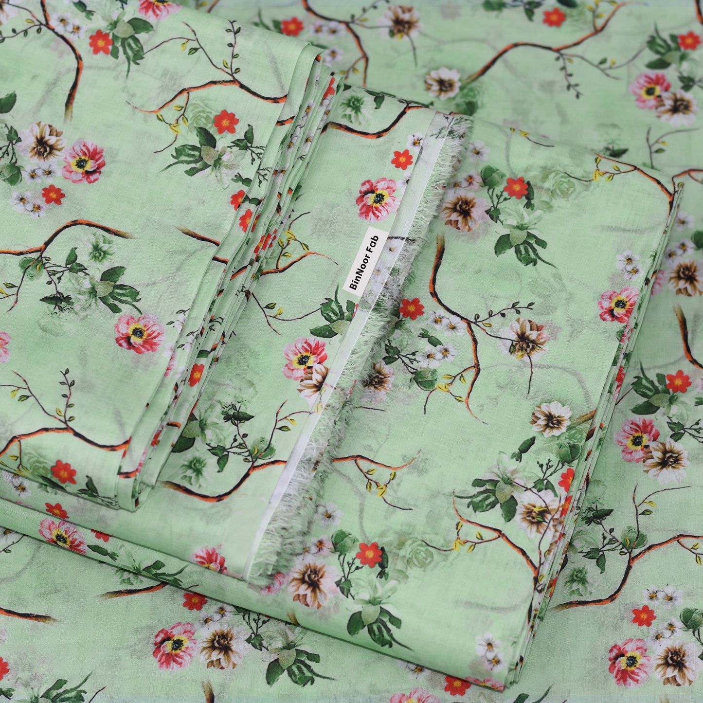 BinNoor Fab Lawn De-LA69-P2747