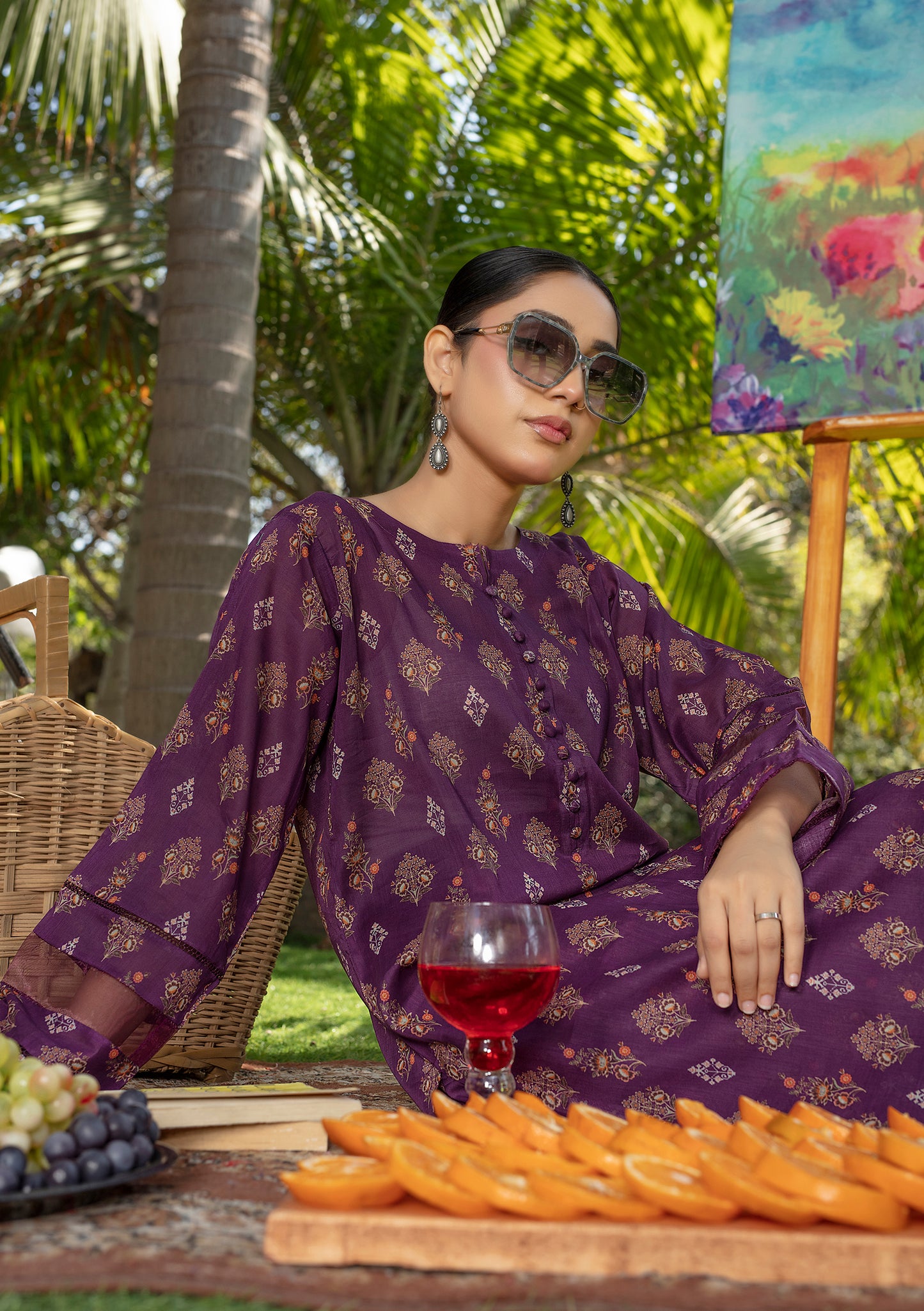 BinNoor Fab Lawn Stitched 2Pcs DE-LA08-P2-S077