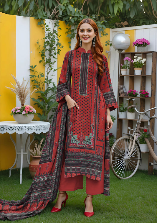 BinNoor Fab Linen Bana Dora 3pcs De-BL23-P30221