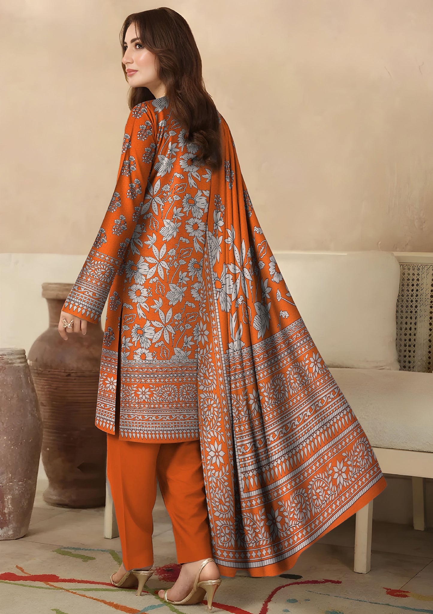 BinNoor Fab Linen Bana Dora 3pcs De-BL26-P30245