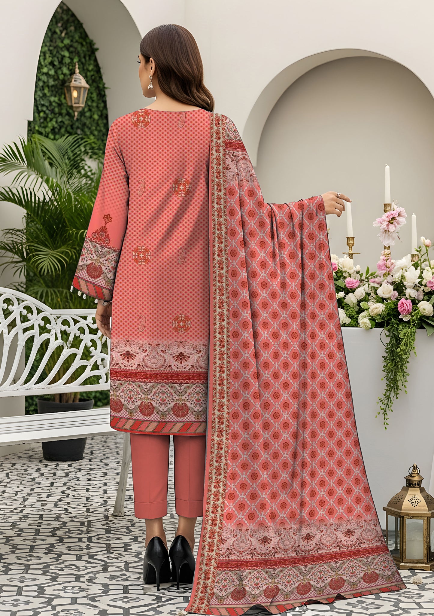 BinNoor Fab Khaddar 3Pcs De-KH31-P30294