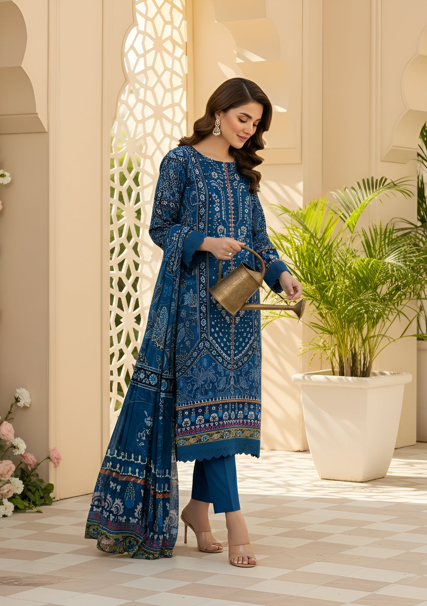 Noor Jahan 3Pcs De-LA35-P30336