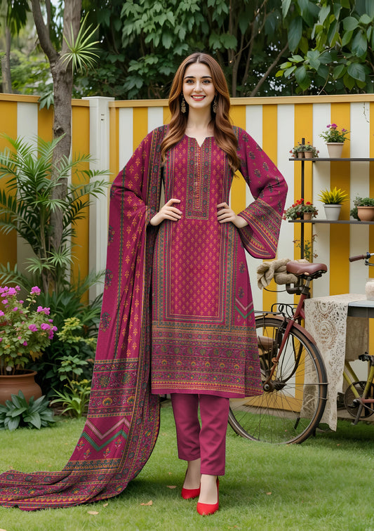 BinNoor Fab Linen Bana Dora 3pcs De-BL23-P30225