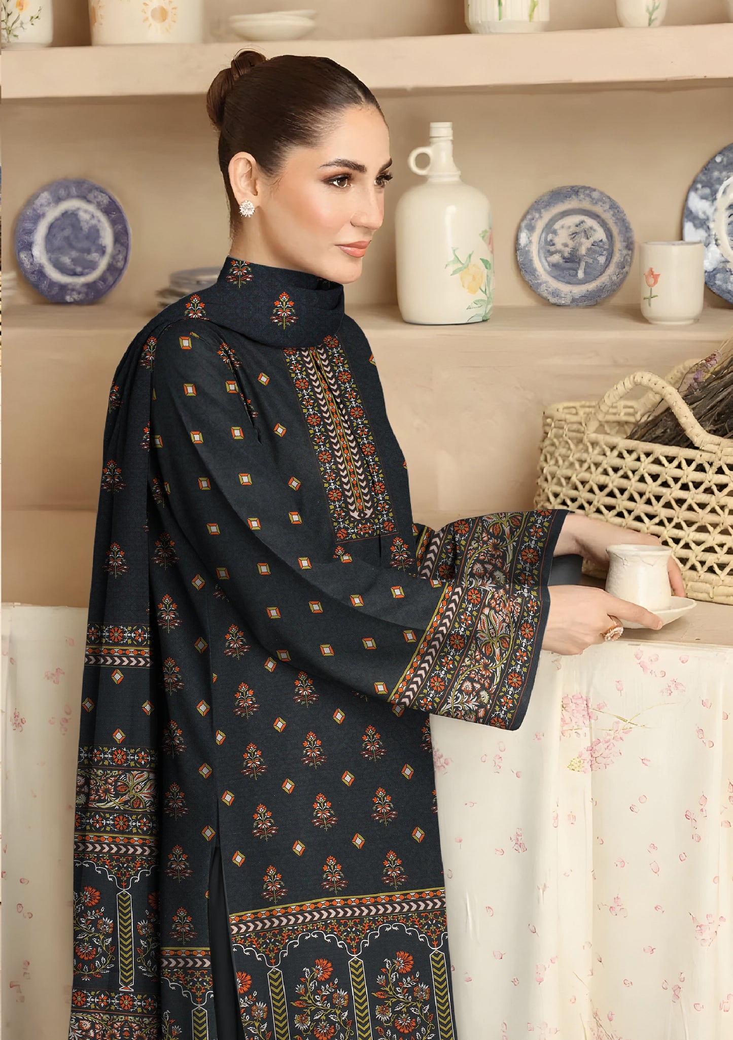 BinNoor Fab Linen Bana Dora 3pcs De-BL26-P30248