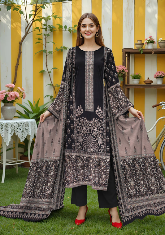 BinNoor Fab Linen Bana Dora 3pcs De-BL23-P30226