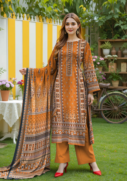 BinNoor Fab Linen Bana Dora 3pcs De-BL23-P30227