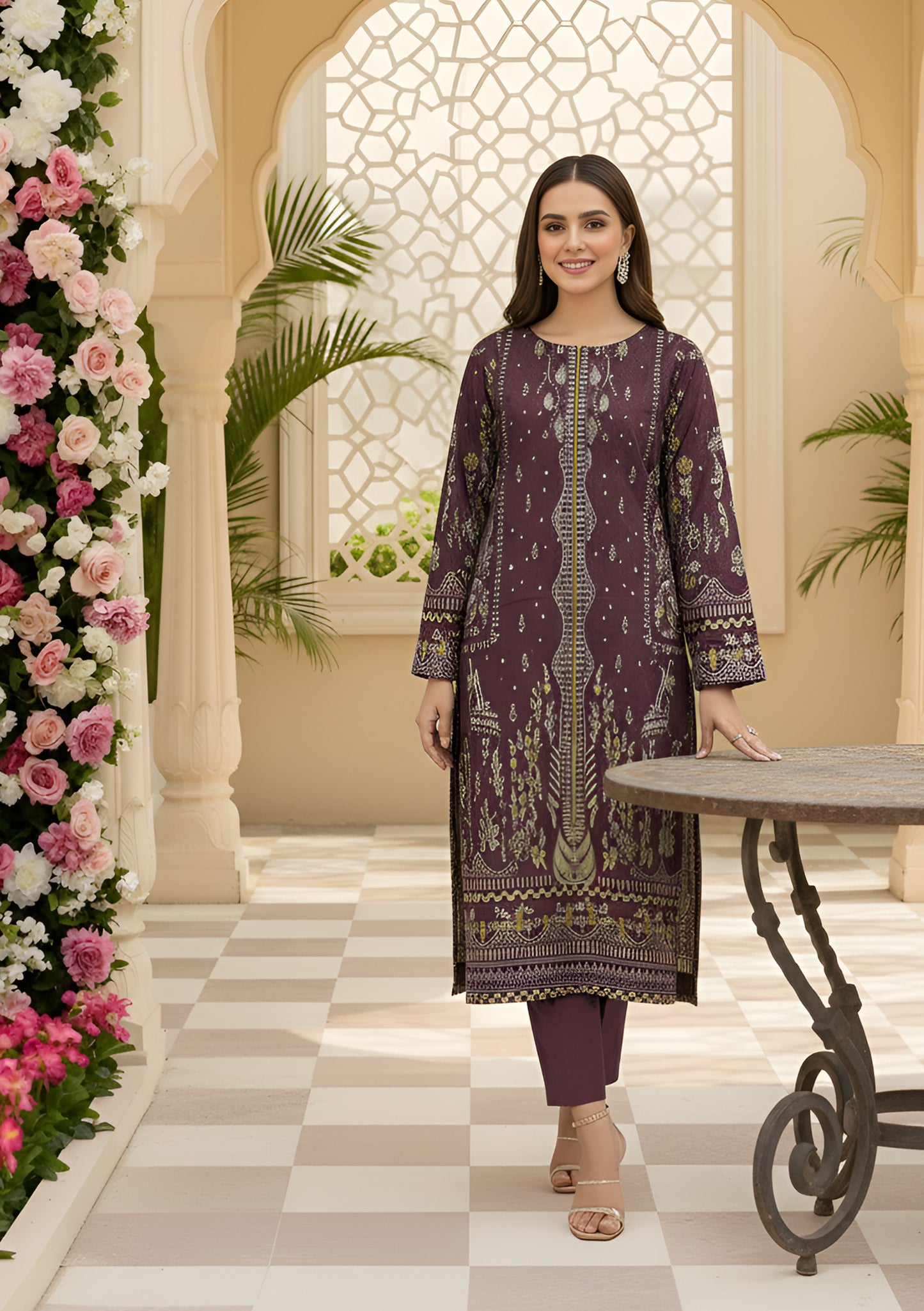 Noor Jahan 3Pcs De-LA35-P30339