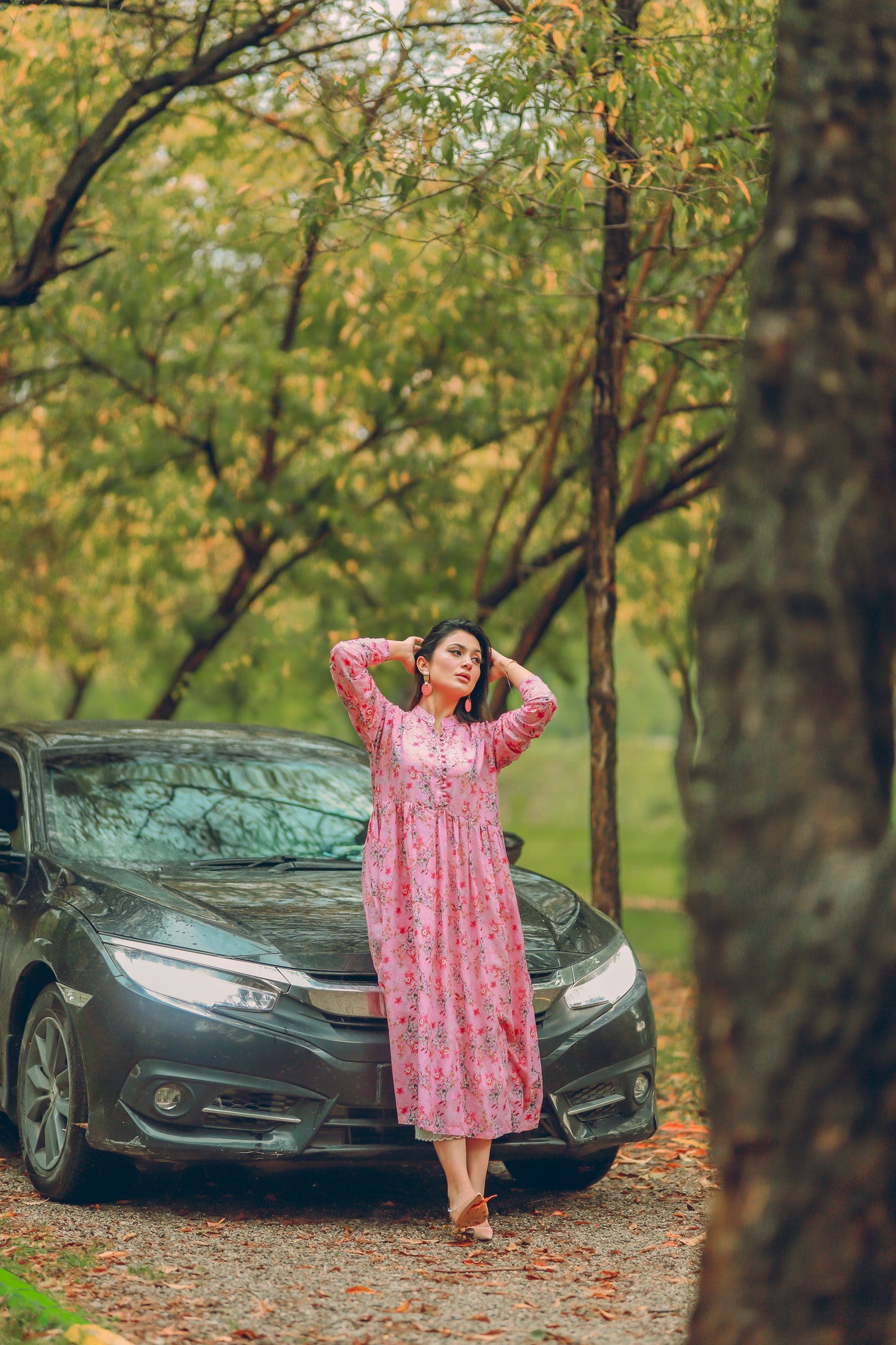 BinNoor Fab Lawn Stitched Maxi DE-LA07-P2-S063