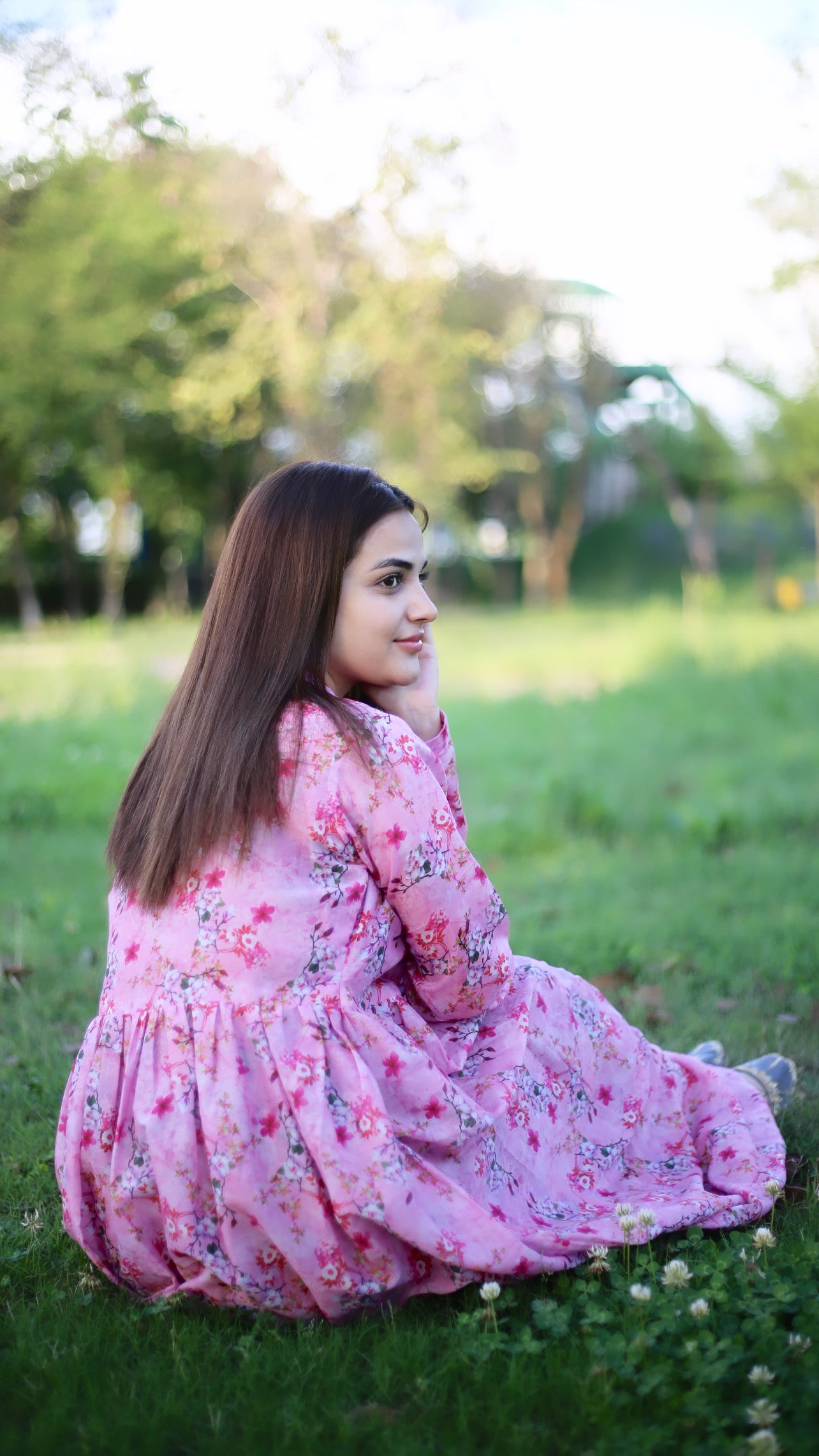 BinNoor Fab Lawn Stitched Maxi DE-LA07-P2-S063