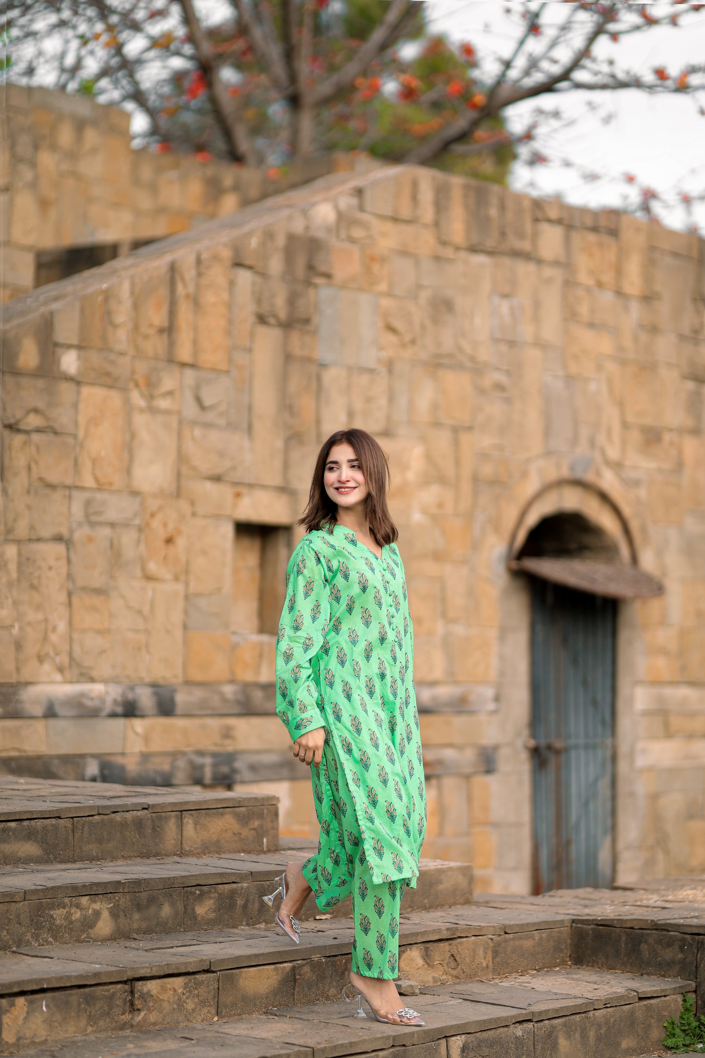 BinNoor Fab Lawn Stitched 2Pcs DE-LA06-P2-S044