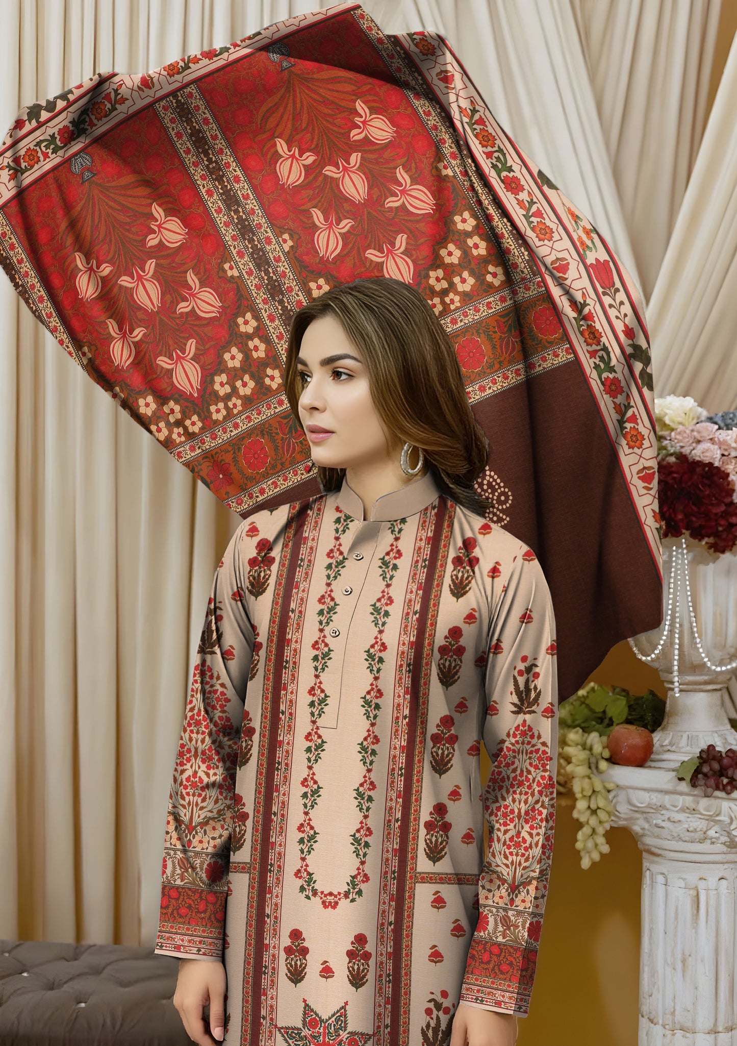 BinNoor Fab Shamray 3Pcs De-SL27-P30260