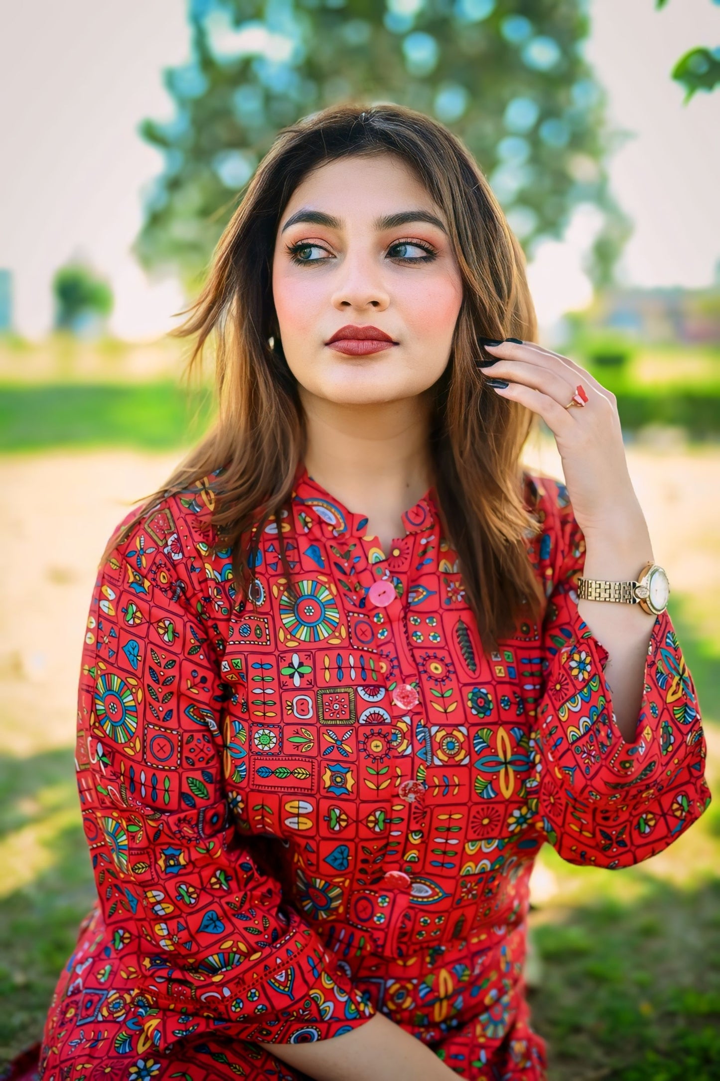 BinNoor Fab Lawn Stitched 2Pcs DE-LA05-P2-S039