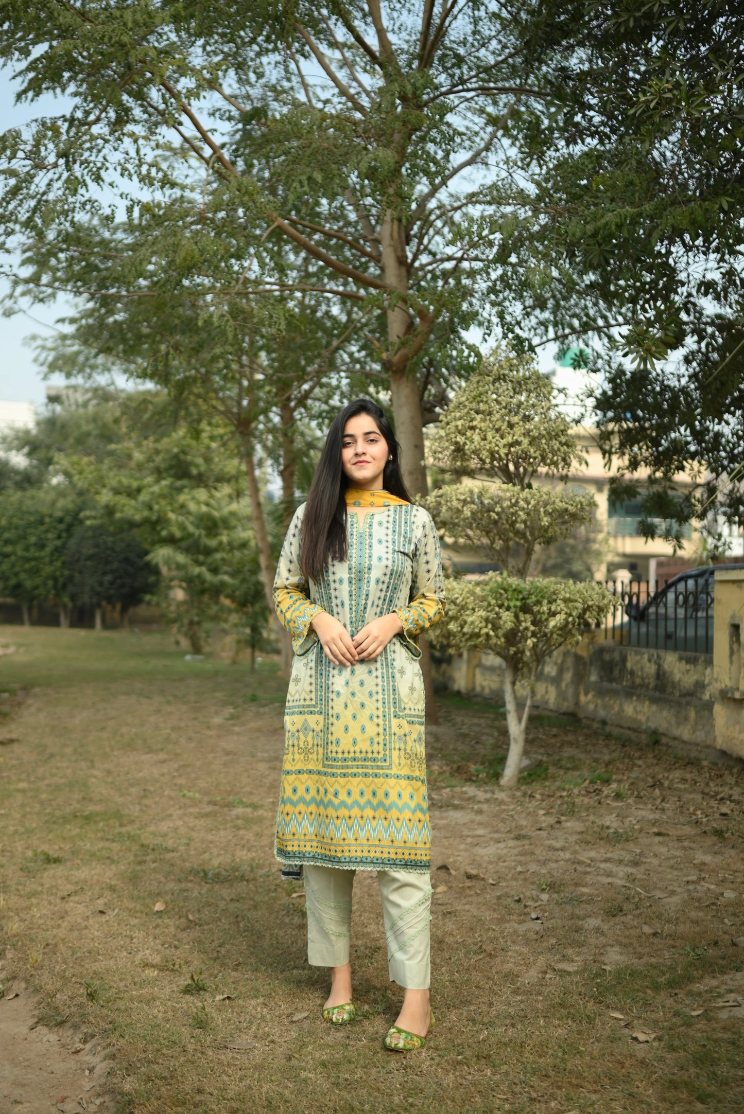 BinNoor Fab Lawn 3Pcs De-LA01-P3004